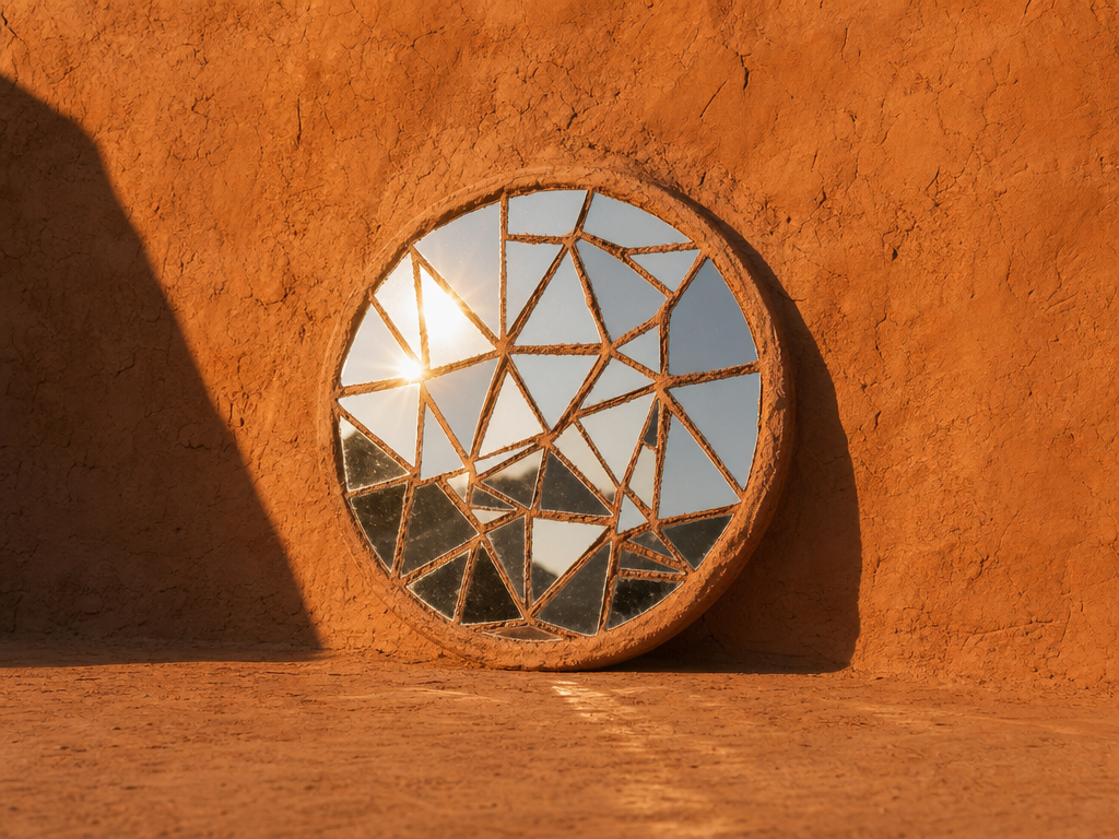 Beyond Trends: Why Earth-Inspired Mud and Mirror Art is the Future of Authentic Interiors